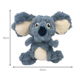 KONG Scrumplez Tug Squeaker Dog Toy - Koala